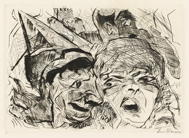 MAX BECKMANN (1884 - 1950) Theater.