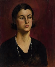 LEON KROLL (1884 - 1974) Portrait of a Woman.