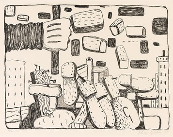 PHILIP GUSTON (1913 - 1980) The Street.