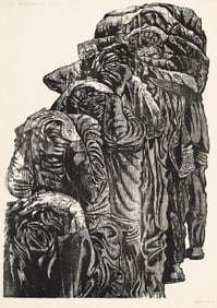 ANTONIO FRASCONI (1919 - 2013) Los Desaparecidos IV.