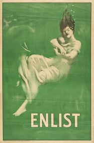 Fred Spear. Enlist. Circa 1917. 40¾x27 inches.