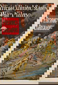 Harry Stoner. Official United States War Films / Pershing's Crusaders. 1917. 41x28 inches, 104¼