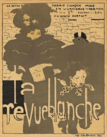 Pierre Bonnard. La Revue Blanche. 1894. 31x24½ inches, 79x62½ cm.