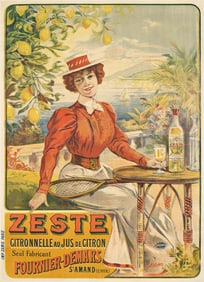 Francisco Tamagno. Zeste. Circa 1898. 53¾x39 inches, 136½x99 cm.