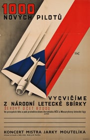 Vilem Rotter. [1000 New Pilots / We Train from the National Aviation Collection]. Circa 1935.