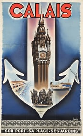 Laszlo. Calais. 39½x24¼ inches, 100¼x61½ cm.
