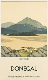 Paul Henry. Donegal / Sheephaven. Circa 1926. 39x24¼ inches, 99x61½ cm.