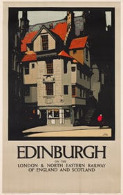 Fred Taylor. Edinburgh. 1930. 39¾x25 inches, 101x63½ cm.