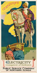 Oscar Rabe Hanson. Electricity / Conqueror of Darkness / Public Service Company of Northern
