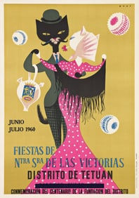 José Bort Gutiérrez. Fiesta de Nuestra Señora de las Victorias / Distrito de Tetuan.