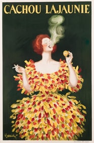 Leonetto Cappiello. Cachou Lajaunie. 1920. 59x38½ inches, 149¾x97¾ cm.