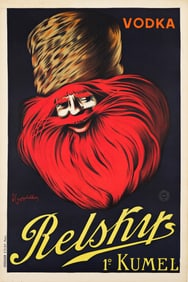 Leonetto Cappiello. Relskys Vodka. 1925. 47½x31½ inches, 120½x80 cm.
