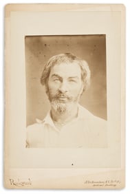 George G. Rockwood, Portrait of Walt Whitman (1819-1892). Circa 1854; printed 1895.
