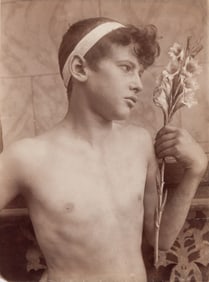 Wilhelm von Gloeden, Il Gladiola. Circa 1905