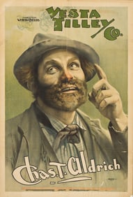Vesta Tilley Poster. Circa 1900.