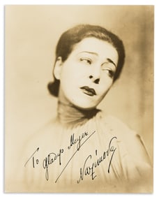 Alla Nazimova Photographs and ephemera of the early Hollywood star.