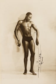 Waléry, A selection of 2 photographs of the iconic figure François "Féral" Benga