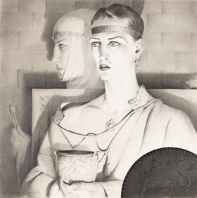 Alexander Canedo Two Symbolic Portraits.
