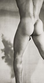 Minor White, Male Nude (Gino Cipolla, Portland). 1940; printed circa 1970.