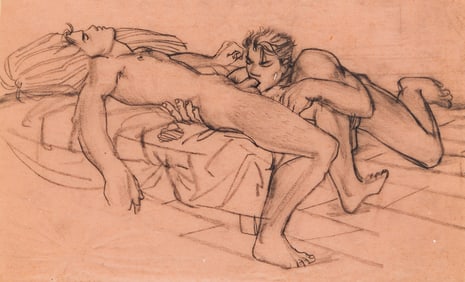 Avel de Knight Four Drawings. Circa 1940s.