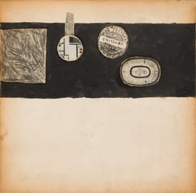 James Waring Untitled, mixed media collage. 1975