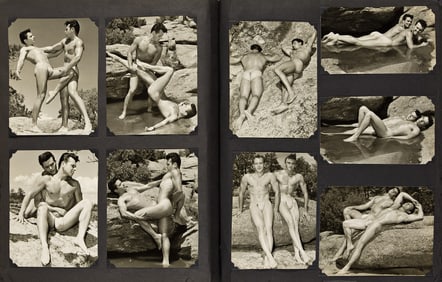 Don Whitman, A vast album of over 400 male physique photographs from the Western Photography Guild