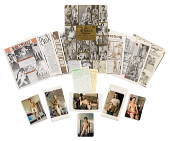 David Randolph Hurles, 1944-2023, Collection of signed photographs and catalogues from his Old