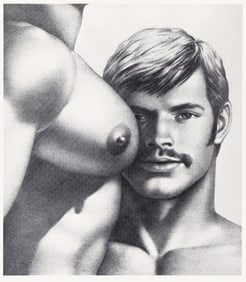 Tom of Finland Untitled, lithograph.