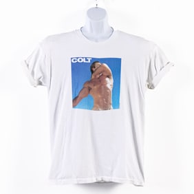 Colt Studio, T-shirt featuring Colt photography. 1992.
