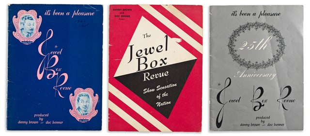 Jewel Box Revue., Programs and ephemera from the pioneering drag performers. 1960-1968.