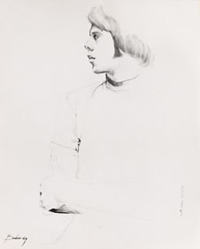 Don Bachardy Portrait of Scott Nelson, 9/20/72,
