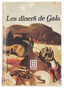 Salvador Dali Les Diners de Gala. Signed Presentation Copy to Potassa De La Fayette., New York:
