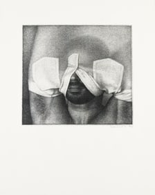 Michael Leonard Changing Head, screenprint. 1991.