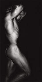 Geoffrey Holder, Male nude figure. Circa 1980s.