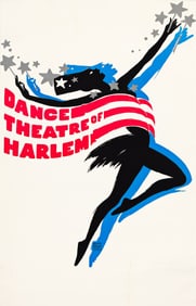 Hilary Knight Dance Theater of Harlem. Two offset lithograph posters. 1984 and 1985.