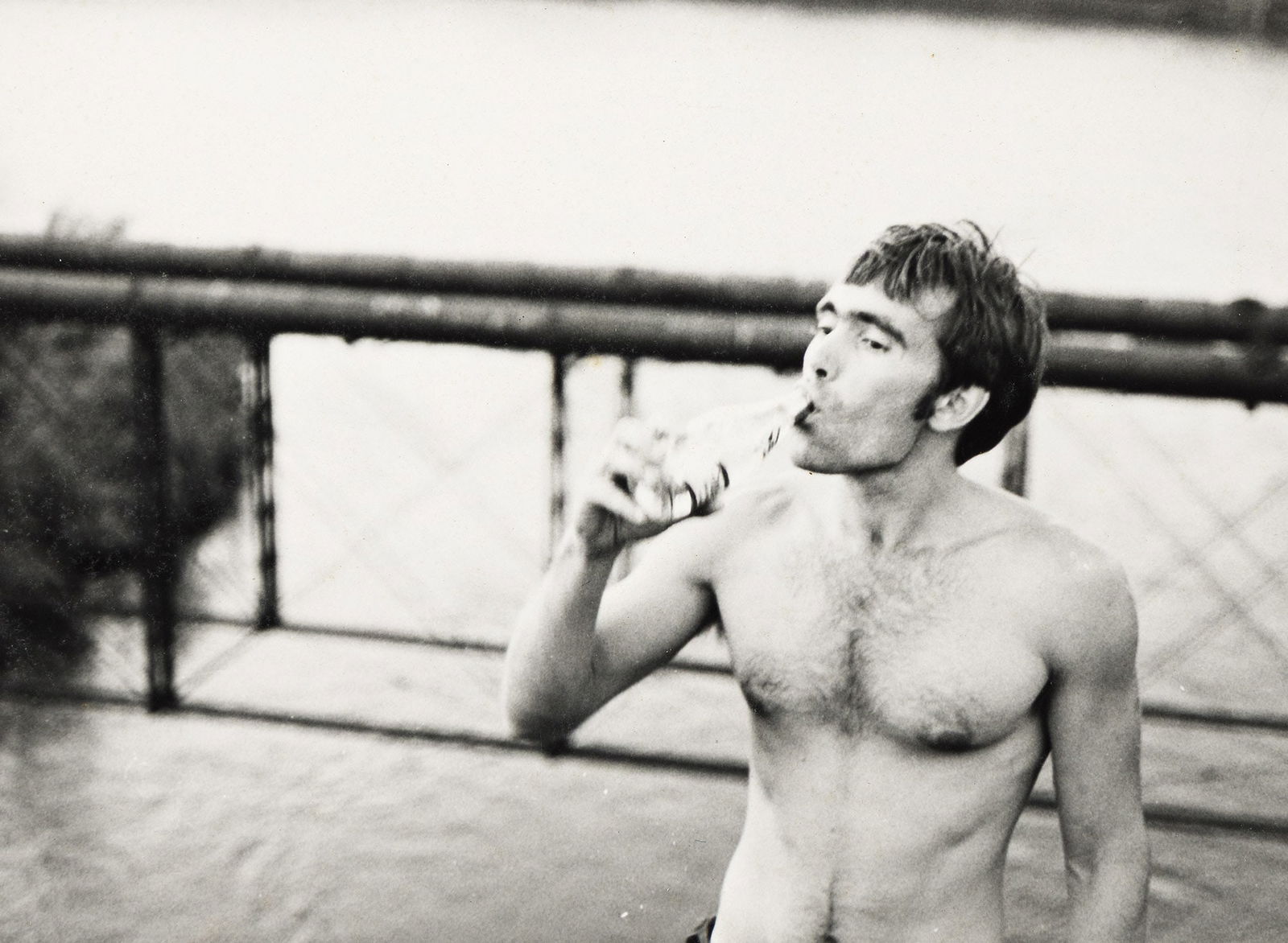 David Wojnarowicz, On the Prowl Series (#2). 1978.: David Wojnarowicz1954-1992On the Prowl Series (#2). 1978.Silver printWith Wojnarowicz's Estate stamp on versothe image 4 1/8 x 5 3/4 in. (10.5 x 14.6 cm.), the sheet 8 x 10 in. (20.3 x 25.4 cm.)