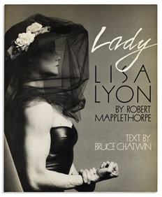 Robert Mapplethorpes; and Lisa Lyon Mapplethorpe and Chatwin. Lady, Lisa Lyon. Signed by both