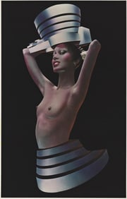 Richard Bernstein Muse (Pat Cleveland), screenprint. 1975.