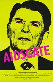 SILENCE=DEATH COLLECTIVE Aidsgate. 1987.