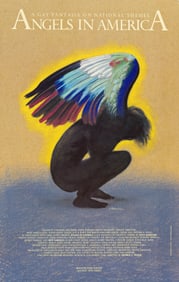Milton Glaser Angels in America. 1993.