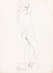 Lorenza Böttner Untitled, pencil on paper. 1982.