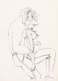 Lorenza Böttner Untitled, pencil on paper. 1982.