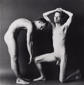 Stanley Stellar, Two nude figures. 1992.