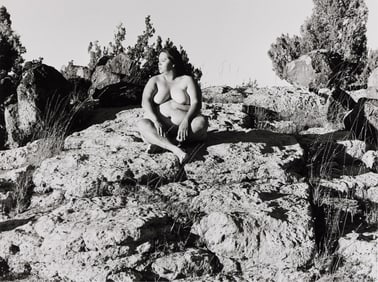 Laura Aguilar, Nature Self-Portrait #11. 1996.