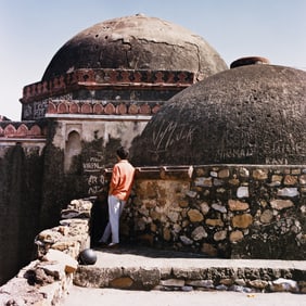 Sunil Gupta, Hauz Khas, from the series Exiles. 1987-88; printed February 2000.