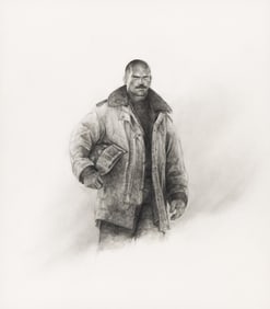 Patrick Philip Lee Our Nation's Finest, Graphite on Museum Illustration board. 2001.