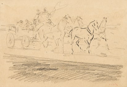 Luigi Loir, An Elegant Coach.. (1845-1916)