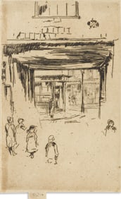 James Abbott McNeill Whistler, Drury Lane.. (1834-1903)