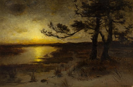 Frank Knox Morton Rehn, Marshes at Sunset.. (1848-1914)