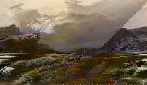 Sidney Richard Percy, View Near Dolgellau, North Wales.. (1821-1886)